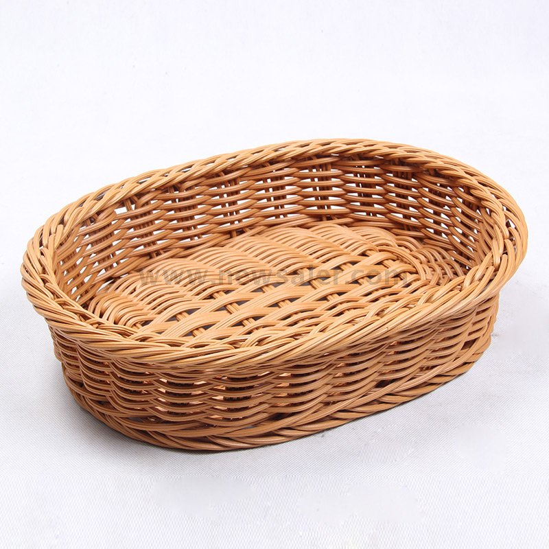 Oval Handmade Plastic Storage Basket - Buy plastic basket Product on ...